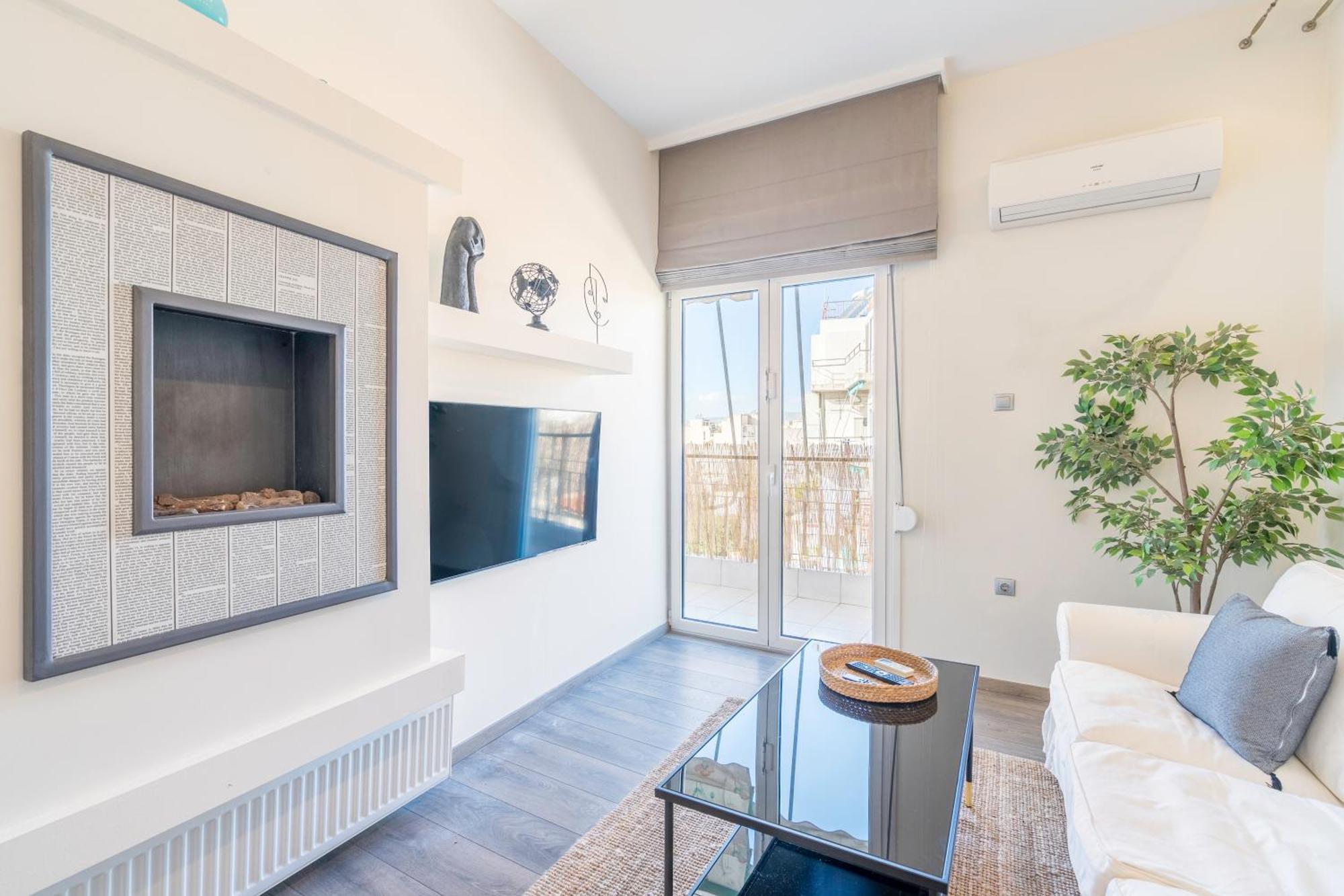 City Oasis: Newly Renovated 2Br Apt In City Center Athen Eksteriør billede